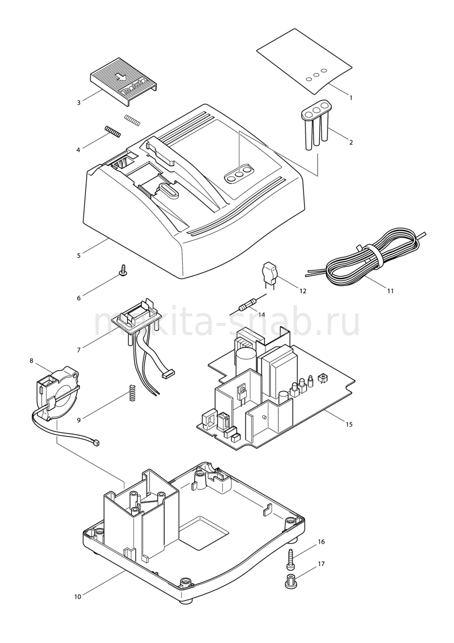 Makita dc18sd схема