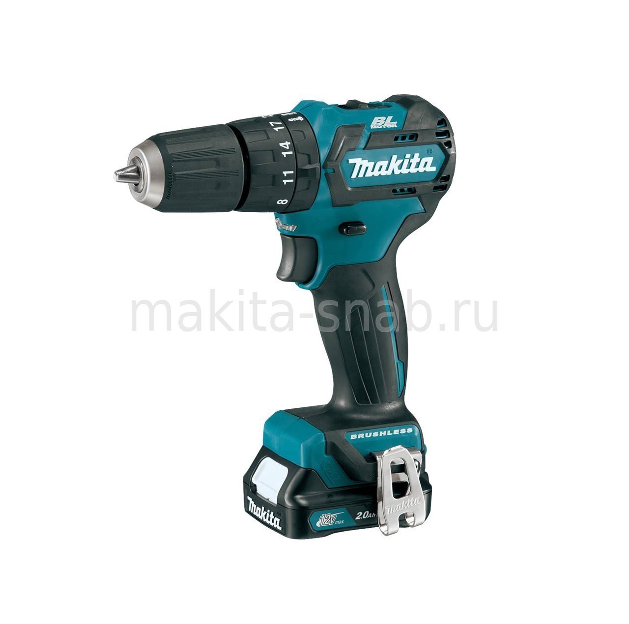 Аккумуляторная дрель-шуруповерт Makita DF332DWAE