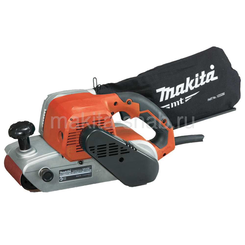 Ленточная шлифовальная машина Makita MT (Красная) M9400