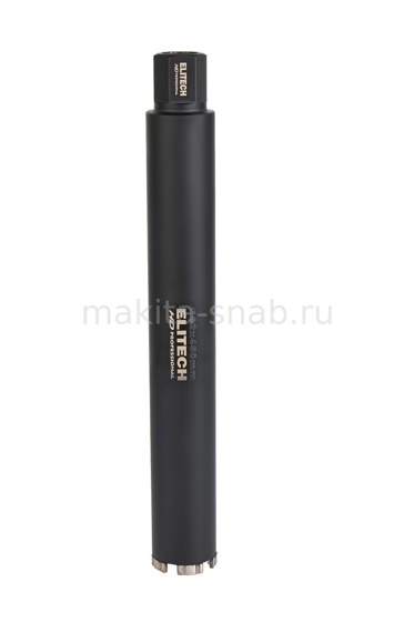 Коронка для алмазного бурения с охлаждением, 62х450, 1 1/4" ELITECH HD 1110.011500 3330244511