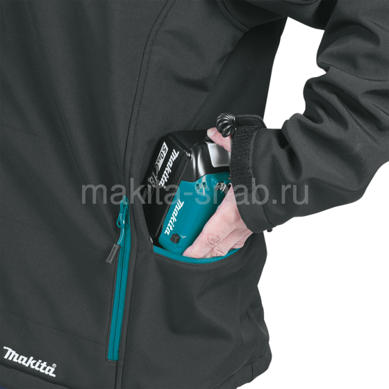 Аккумуляторная куртка с подогревом Makita DCJ205ZL 2504646103