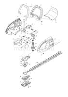 Деталировка(Запчасти) Makita UH5570