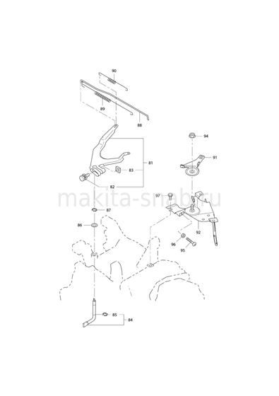 Деталировка(Запчасти) Makita EG601A 1246344905