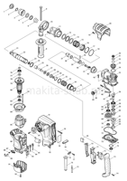 Деталировка(Запчасти) Makita HR2810