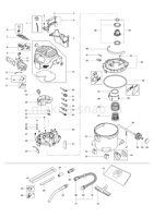 Деталировка(Запчасти) Makita VC3012M