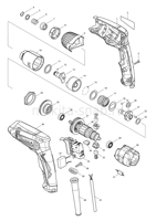 Деталировка(Запчасти) Makita TD0100