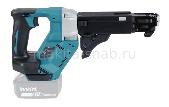 Аккумуляторный магазинный шуруповерт Makita DFR453ZJ 4602083511