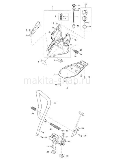 Деталировка(Запчасти) Makita EK6101