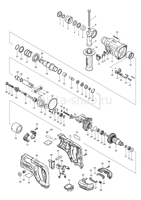 Деталировка(Запчасти) Makita DHR241