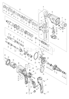 Деталировка(Запчасти) Makita HR2611FT