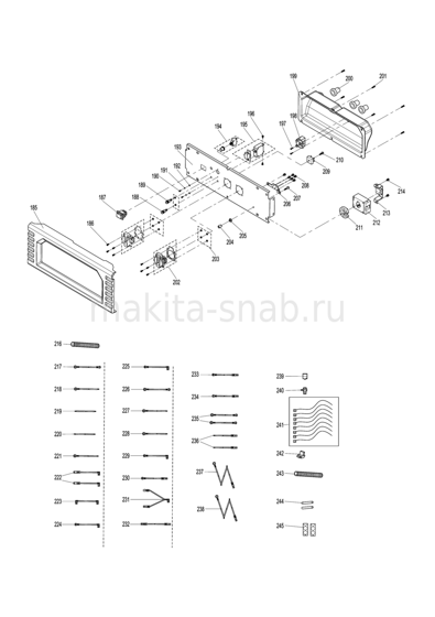 Деталировка(Запчасти) Makita EG2850A 1246296505