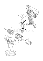 Деталировка(Запчасти) Makita 6390D