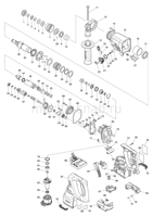 Деталировка(Запчасти) Makita DHR242