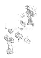 Деталировка(Запчасти) Makita 6261D