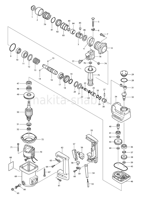 Деталировка(Запчасти) Makita HR2010