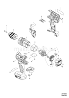 Деталировка(Запчасти) Makita DHP482