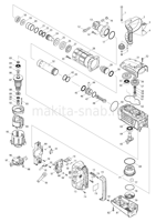 Деталировка(Запчасти) Makita HM1307C