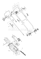 Деталировка(Запчасти) Makita ELM4120