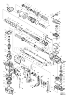 Деталировка(Запчасти) Makita HR5211C