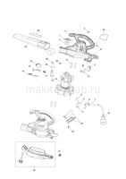 Деталировка(Запчасти) Makita UB0801