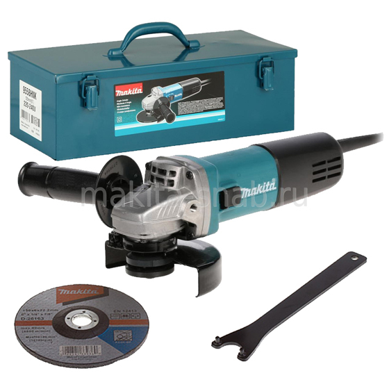 Углошлифовальная машина Makita 9558HNK