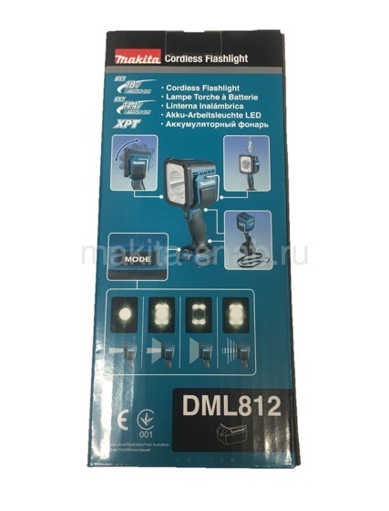 Аккумуляторный фонарь 4+1 Светодиод Makita DML812 (DEADML812) 620166704