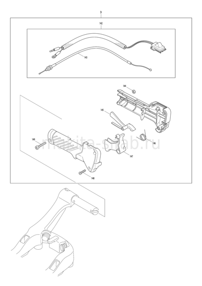 Деталировка(Запчасти) Makita EH7500S 1246358705