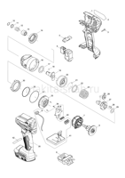 Деталировка(Запчасти) Makita DTD153