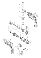 Деталировка(Запчасти) Makita HP1640