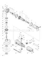 Деталировка(Запчасти) Makita GA4530R