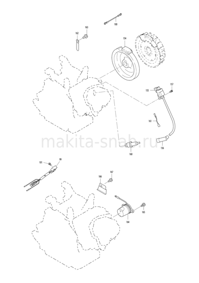 Деталировка(Запчасти) Makita EG601A 1246345705