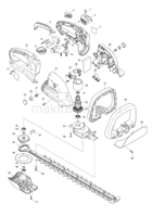 Деталировка(Запчасти) Makita UH550D