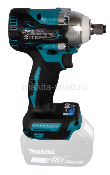 Аккумуляторный ударный гайковерт Makita DTW300Z 3292456704