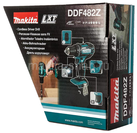 Аккумуляторная дрель-шуруповерт Makita DDF482Z 1318806702