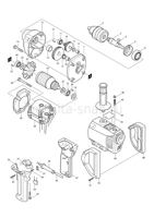 Деталировка(Запчасти) Makita 6013B