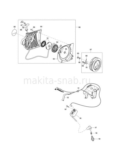 Деталировка(Запчасти) Makita DPC8132 1242816305