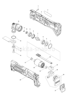 Деталировка(Запчасти) Makita TM30D