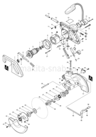 Деталировка(Запчасти) Makita LS1040F