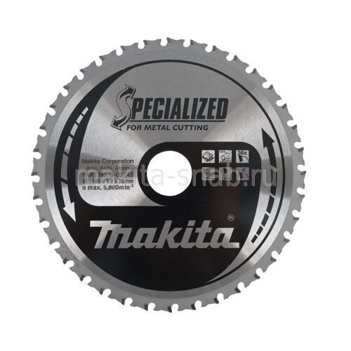 Пильный диск для металла, 305 мм. Makita B-29402 1616315663