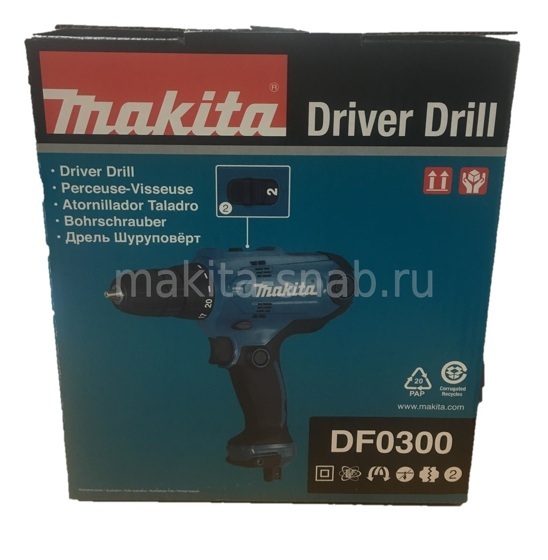 Дрель-шуруповерт Makita DF0300 855801705