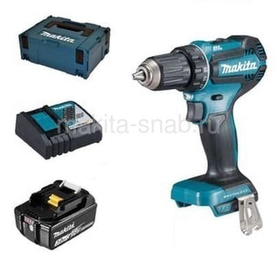 Аккумуляторная дрель-шуруповерт Makita DDF485RAJ