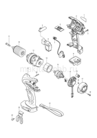 Деталировка(Запчасти) Makita BDF440