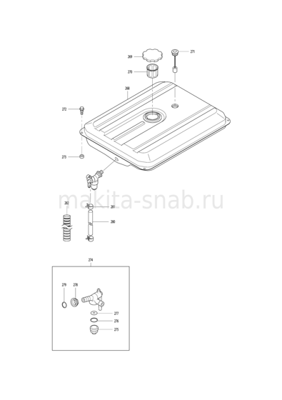 Деталировка(Запчасти) Makita EG601A 1246345305