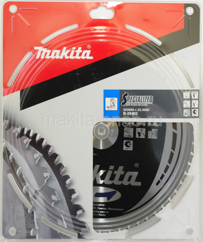 Пильный диск для металла, 305 мм. Makita B-29402