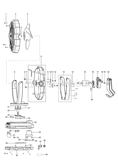 Деталировка(Запчасти) Makita CF101D