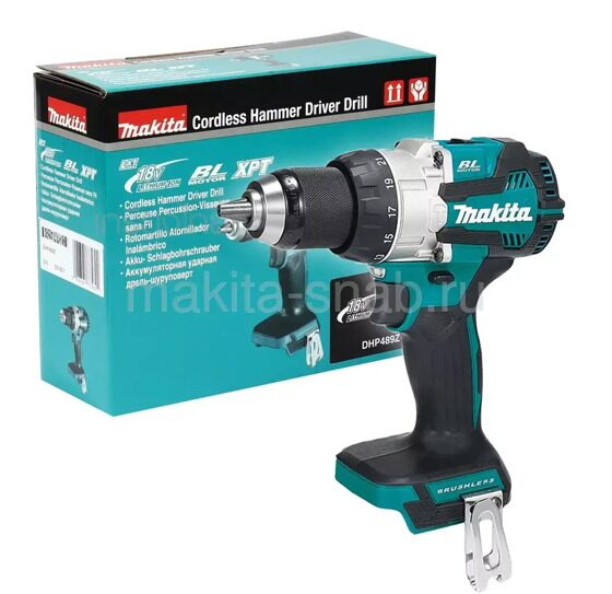 Аккумуляторная Ударная дрель-шуруповерт Makita DHP489Z