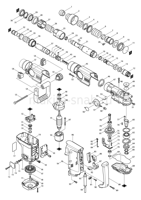 Деталировка(Запчасти) Makita HR4000C