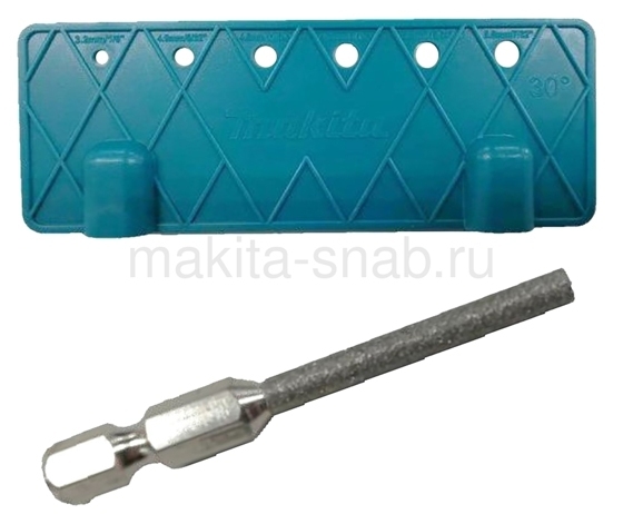 Напильник-бита 4,0 мм с шаблоном Makita D-75611 3860170910