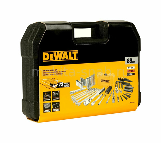 DWMT73800-1 DeWalt Набор инструмента 89 предметов 4233350511