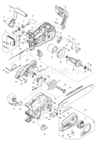 Деталировка(Запчасти) Makita DUC302